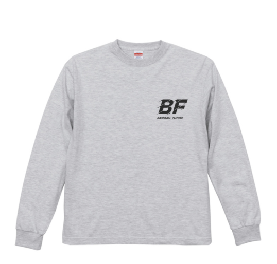 コットンロングTシャツ アッシュ